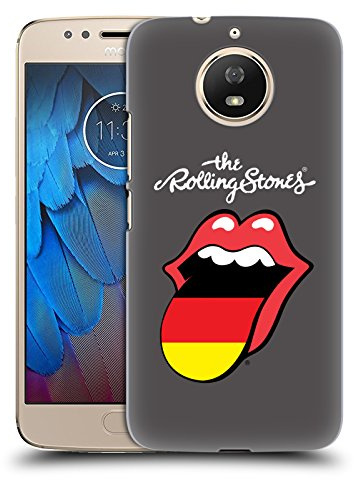 Head Case Designs Officially Licensed The Rolling Stones Germany International Licks 1 Hard Back Case Compatible with Motorola Moto G5S