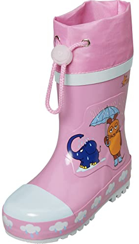 Playshoes Botas de Goma Unisex niños, Die Maus Elefant, 32/33 EU