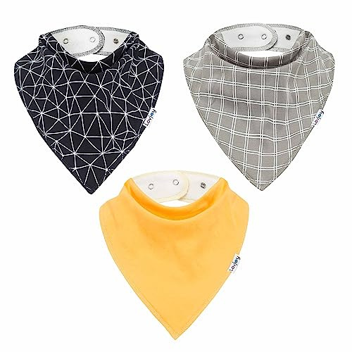 Lovjoy Baberos Pañoleta Grandes/para niños de 4 años en adelante, para adolescentes y adultos jóvenes/Superabsorbentes/Ajustable/Usos Multiples (diseño 09)