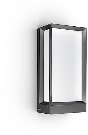 Steinel LED Außenleuchte L 42 C Connect, smarte Wandleuchte, dimmbar, bedienbar per App, 12.6 W, 3000 K, Anthrazit