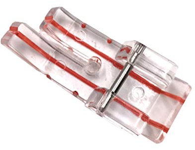 Transparenter Nähfuß, 0,64 cm, Patchwork-Nähmaschinen-Nähfuß, Quilten, Sticken, Nähmaschinenfüße