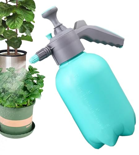 Spruzzatore a pompa – 35 x 12,5 cm, ugello regolabile per la cura del prato, nebulizzatore portatile con impugnatura ergonomica, annaffiatoio da giardino, strumento spray da esterno per lavaggio auto