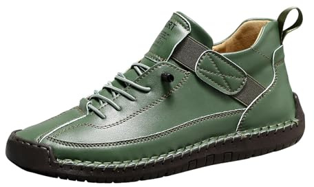 Barfotaskor dam vattentäta sommar, fritidsskor dam läder, bekväma ortopediska sneakers skosnören bågstöd läderskor vattentäta barfotaskor för vardagsbruk löparskor