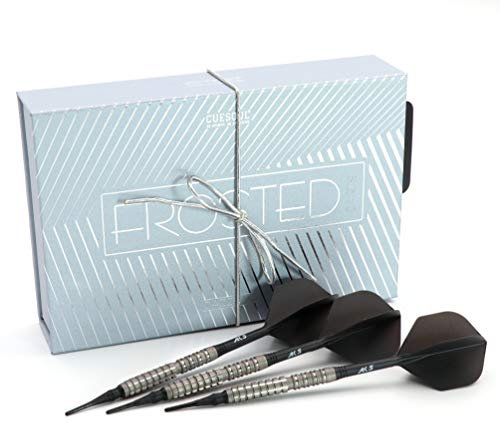 CUESOUL Dazzling 20g Soft Tip 90% Wolfram Dart Set Mattierte Oberfläche mit ROST Flügen