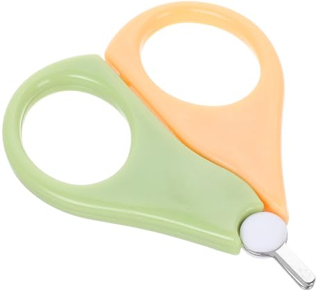 VICASKY Cortaúñas Para Bebés Con Puntas Redondeadas Tijeras De Acero Inoxidable Seguras Para Recién Nacidos y Niño Niña Diseño Compacto y Portátil Para Cuidado Delicado De Uñas