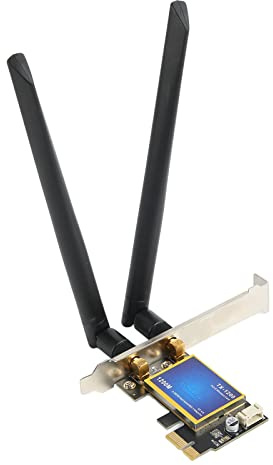 Yinhing 7260AC PCI E Wi Fi-kort 1200Mbps Band /5G + 4.0 för Skrivbordsadapter