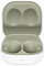 Samsung Galaxy Buds2, Kabellose Kopfhörer, Wireless Earbuds, Geräuschunterdrückung (ANC), ausdauernder Akku, 3 Mikrofone, inkl. Araree Nukin Clear Cover, Olive (Deutsche Version)