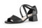 Gabor Damen Riemchensandalen, Frauen Sandalen,Best Fitting,Sandaletten,Sommersandalen,Sommerschuhe,Freizeitschuhe,schwarz,39 EU / 6 UK