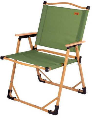 AKTIVE 63066 Silla Plegable Alta Verde Glamping