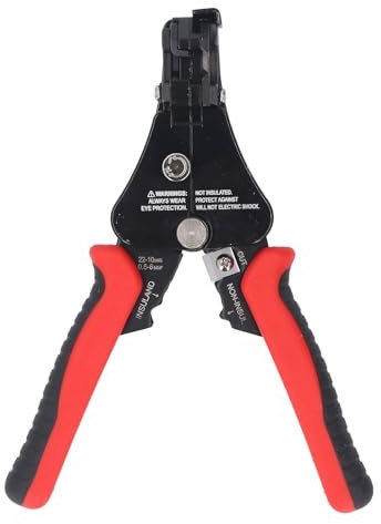 Wire Crimping Tool Wire Stripper Crimper Cutter 10 12 14 16 17AWG Stripping 10-22AWG Crimping Copper Aluminum Sheathed Cable Cutting Tool