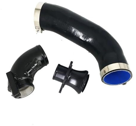 Tubo Entrada Silenciador Manguera Silicona Tubo Actualización Eliminación Entrada Salida Turbocompresor para VW para Golf MK7 R EA888 Gen3 Leo para A3 S3 TT MK3 1.8T/2.0T Entrada Aire