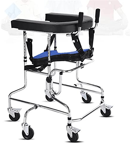 Ayudas Para Caminar Andador Con Ruedas, Altura Ajustable, Con Ruedas, Plegable, Compacto, Con Un Solo Botón, Ligero Y Estándar Para Personas Mayores, Peso De 396 Lbs.