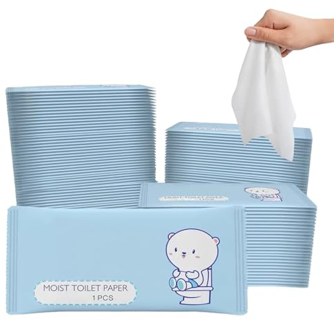70 Stück erfrischungstücher einzeln verpackt,feuchtes toilettenpapier einzeln verpackt,feuchtes toilettenpapier reisegröße,hautfreundliche Reise Reinigungstücher für Zuhause, Büro, Outdoor