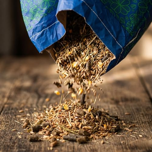 POLEN GJORD Delight Vital Basic Musli för Hästar 20 kg – Havrefritt basfoder med hack, högt fiberinnehåll, vitaminer och mineraler, perfekt för fritids- och nervhästar