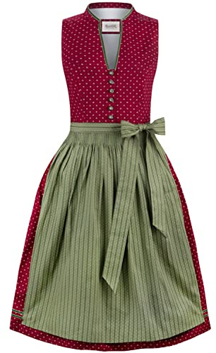 Stockerpoint Dam Dirndl Bella klänning, Bordeaux, Standard