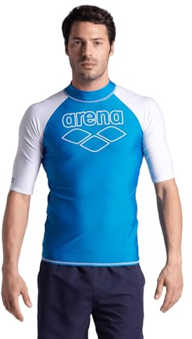 ARENA T-Shirt Anti UV à Manches Courtes Graphic pour Hommes