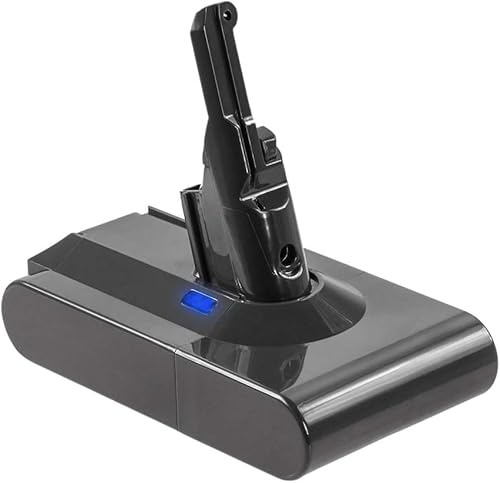 V8 8000mAh Rechange Batterie pour Dyson V8 SV10 Fluffy Kabelloser Handstaubsauger Animal Absolute Motorhead pour Dyson Batterie SV10 21,6V Cord Free Slim