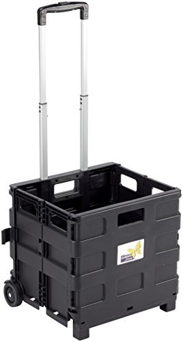 Linea Garden Friend C1299040 - Carro de Transporte, Negro, 38 x 33 x 36 cm