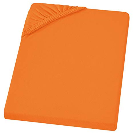 Carpe Sonno Elastisches Jersey Spannbettlaken 90x200cm Baumwolle bis 100x200cm [Made in EU] Absolut Bügelfrei - 15 cm bis 25 cm Steghöhe | Bettlaken 90x200 | Spannbettlaken 100x200 Baumwolle