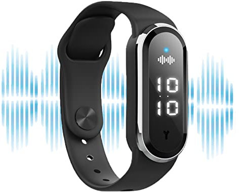 MZFANG Pulseras Repelentes de Mosquitos Ultrasonido Anti Mosquitos Reloj Electrónico Ultrasónico Repelentes Bandas de Insectos Plagas Carga USB/Impermeable para Adultos niños (Negro)