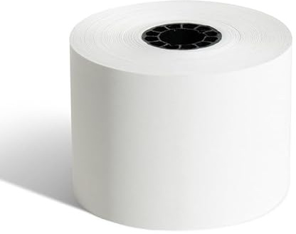 All Day Discounts 44mm 1-3/4 x 150' 1-Ply Bond Paper Rolls, 100 Rolls, Compatible with Sharp ER A-320 330 4100 460 470 Register Tape, and More