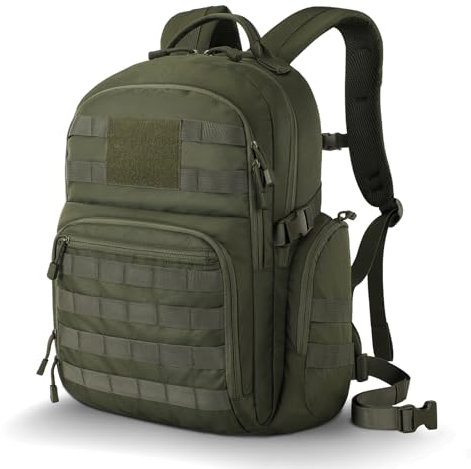 HALOVIE Taktischer Rucksack 25L Wanderrucksack Herren leicht Militär Trekkingrucksack für Camping Outdoor Wandern