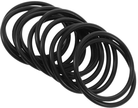 Toddmomy 12 Anillos de Goma Antivibración para Soporte Amortiguador de Micrófono de Condensador, Accesorio Elástico de Suspensión, Repuesto para Montaje de Micrófonos en Grabaciones
