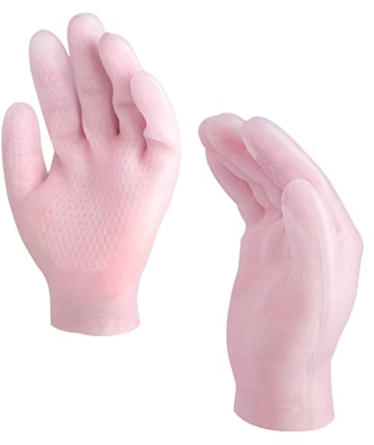 COLLBATH Guantes Hidratantes Sebs para Cuidado de Manos Secas Elásticos y Antideslizantes para Mujeres Protección Suave y Respirable Perfectos para Diario Casa