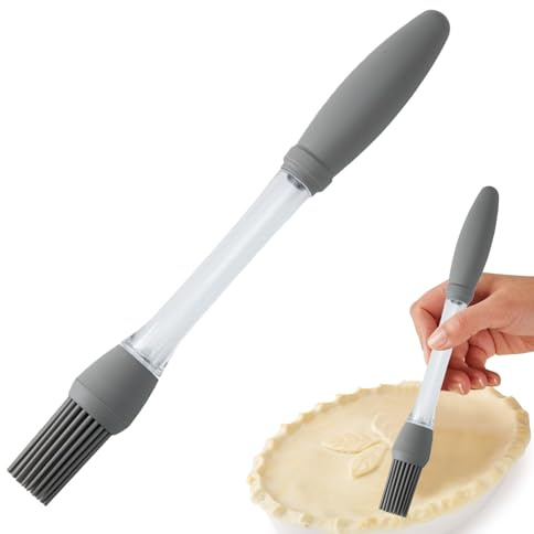 Patifirst Pincel Para Pintar Alimentos | Brocha De Silicona Para Parrilla Y Reposteria | Utensilio De Cocina Apto Para Lavavajillas - Para Viajes Barbacoas Y Exteriores Fiestas Y Jardin