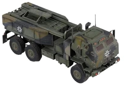 JIAYUNEU 1/72 para Lanzador de Cohetes M142 Sistema de Cohetes de Alta Movilidad Pantalla de Modelo de vehículo blindado Adorno Decoración del Hogar