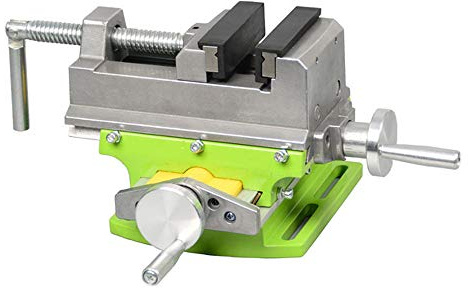 3 Cross Slide Drill Press Vise 2 Way X-Y Compound Vise Mill Drill Press