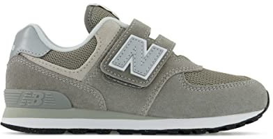 New Balance Jungen 574 Sneaker, Grau Dark, 28.5 EU