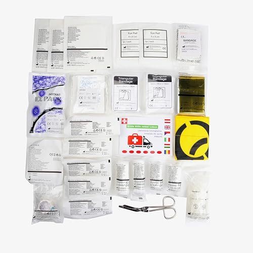 Kit de remplissage pour trousse de premiers secours pour entreprises DIN 13157 – 64 pièces