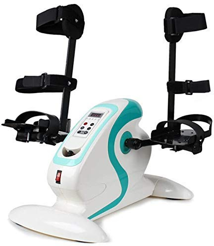 XJZHANG Vélo d'exercice Motorisé/vélo pour Handicapés Et Handicapés - Support De Pédale Électrique - Protège-Jambes - Entraîneur De Vélo De Rééducation Physique Électronique