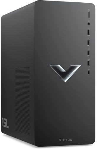 HP Victus 15L TG02-2002ns Desktop - Ordenador de Sobremesa Gaming (Procesador Intel Core i5 i5-14400F, 16 GB RAM, 1 TB SSD, NVIDIA GeForce RTX 4060, FreeDOS) Color Plata Mica