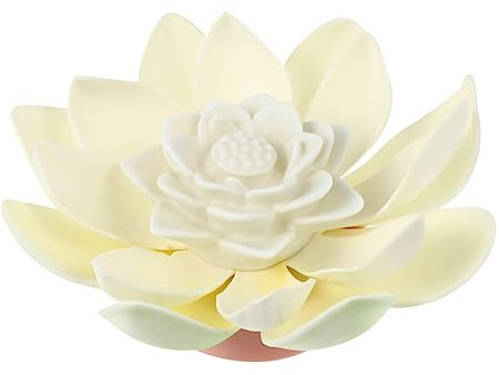 Housoutil Lanterne De Lotus Fleur Flottante Lumière Solaire De Lotus Nénuphars Pour Bassins Lumière De Piscine Solaire Accessoires De Piscine Lumières Chinois Fleurs Flottantes Lis Blanche