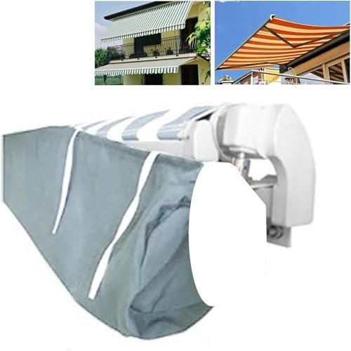 XUHCLY Sac de Protection pour Store Banne,Housse de Auvent Jardin Protection,Housse de Protection pour Auvent D'extérieur,HSousse de Store Enroulable (Size:200cm,Color:c)