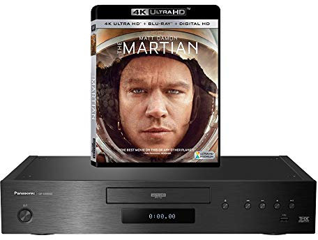 Panasonic DP-UB9000 MULTIREGION for DVD Blu-ray Player Bundle with The Martian Ultra HD 4K Blu-ray Disc