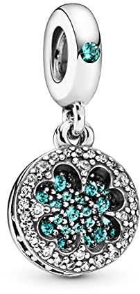 PANDORA Charm Kleeblatt grün 797906NRGMX