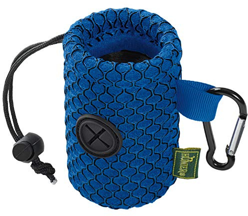 HUNTER Dispensador de Bolsas para excrementos Hilo, para Almacenamiento práctico de Bolsas de excrementos de Perro, Color Azul, tamaño único