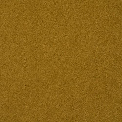 Pandoras Upholstery Self Adhesive Sticky Backed Felt Baize Craft Material Fabric - 450mm Wide x 2 Metres (Rolled) Gold