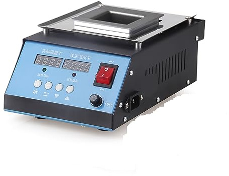 Crisol de Soldadura, Crisol Puro De 400W, Horno De Fusión De Estaño, Termorregulación, Baño Desoldador, Control De Temperatura Constante para Soldadura de Hierro