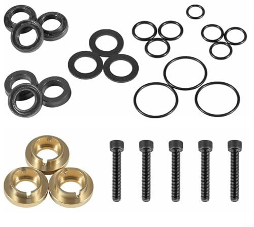 Puupaa Lot de 27 joints de pompe de rechange pour nettoyeur haute pression 190595GS 190711GS 1439, 1450-2, 1542
