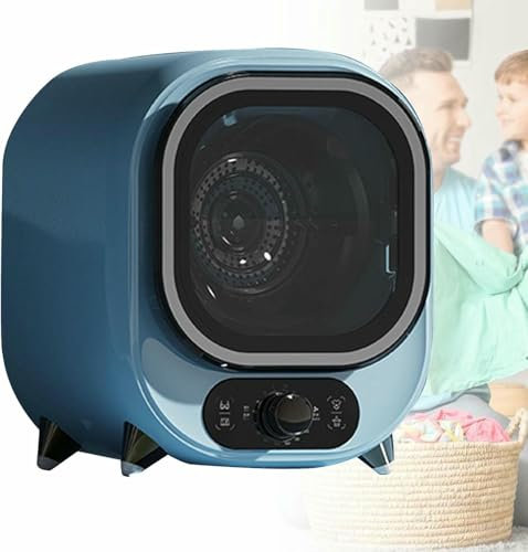 VYUJHNBG Piccola asciugatrice a condensazione, asciugatrice Portatile compatta, Piccola asciugatrice a condensazione, asciugatrice centrifuga per casa, Appartamenti e Camper