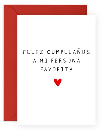 Central 23 de cumpleaños para mi esposo - Tarjetas de cumpleaños para mi esposa - Feliz cumpleaños a mi persona favorita - Tarjetas de felicitación y sobres para novio, novia, pareja y prometido