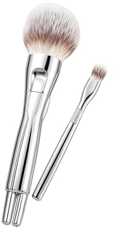 Makeupborstar 4 i 1 magnetiskt skönhetsverktyg för makeup | makeupborstset för Hemmabruk, och Studio, Resor, Bröllopsförberedelser, Fotografering, Dejtkväll och Fest