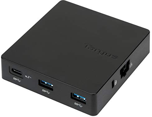 Targus USB-C Universal Alt-Mode D412 Travel Dock, Black (DOCK412EUZ)
