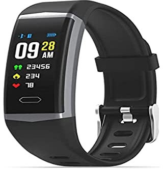 Muvit iO Pulsera de Actividad y Deporte Sport Aqua Negra