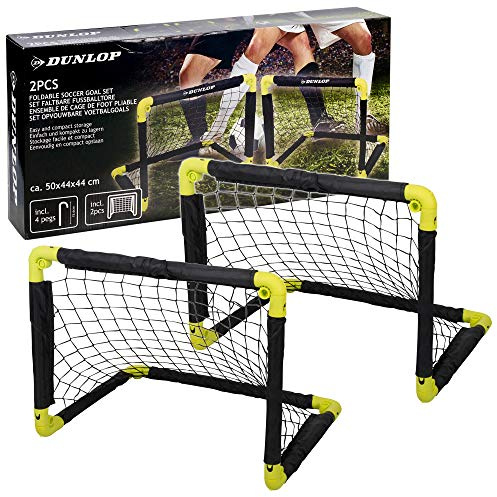 URBN-TOYS 2x Folding Mini Football Soccer Training Futsal Indoor Outdoor Garden Kids Goals