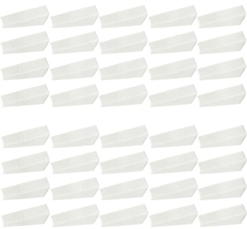 40Pcs Esponjas de Maquillaje Triangulares,Nail Art Gradient Soft Cuñas de Maquillaje, Cuñas de Cosméticos, Soplo de Polvo, Cosméticos Esponjas para base líquida